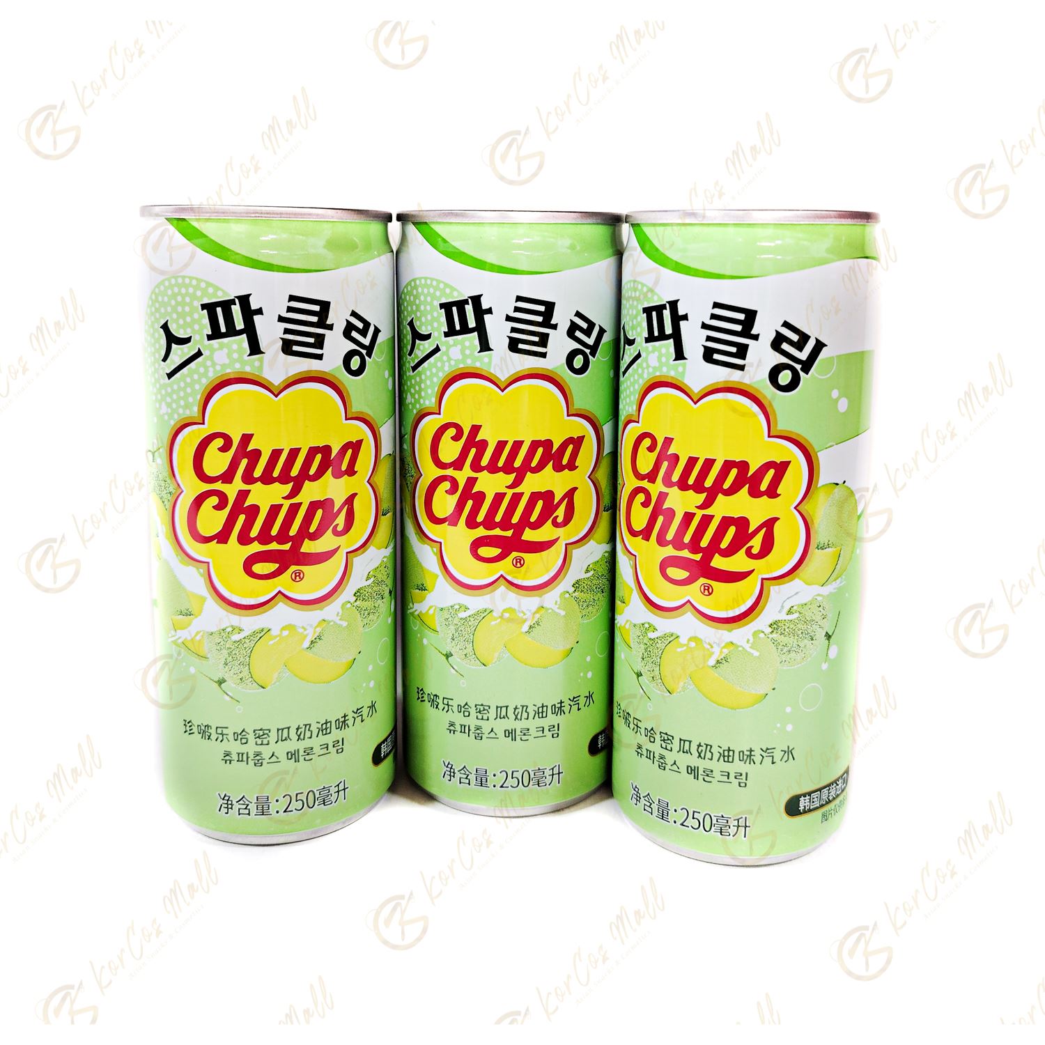 Chupa Chups Sparkling Melon Cream : Une explosion de fraîcheur fruitée