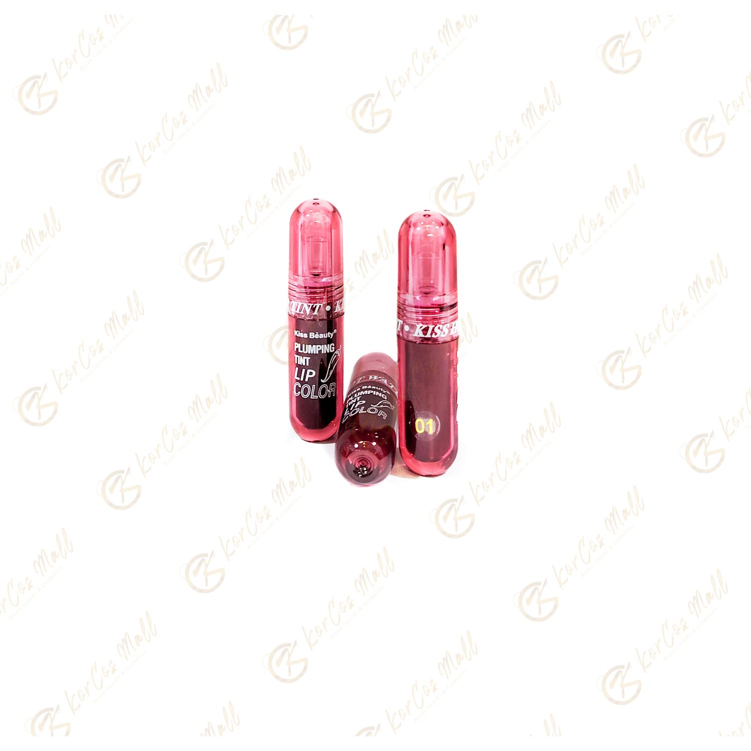 KISS BEAUTY Gloss Teinté Volumateur : Hydratation et Couleur Longue Tenue