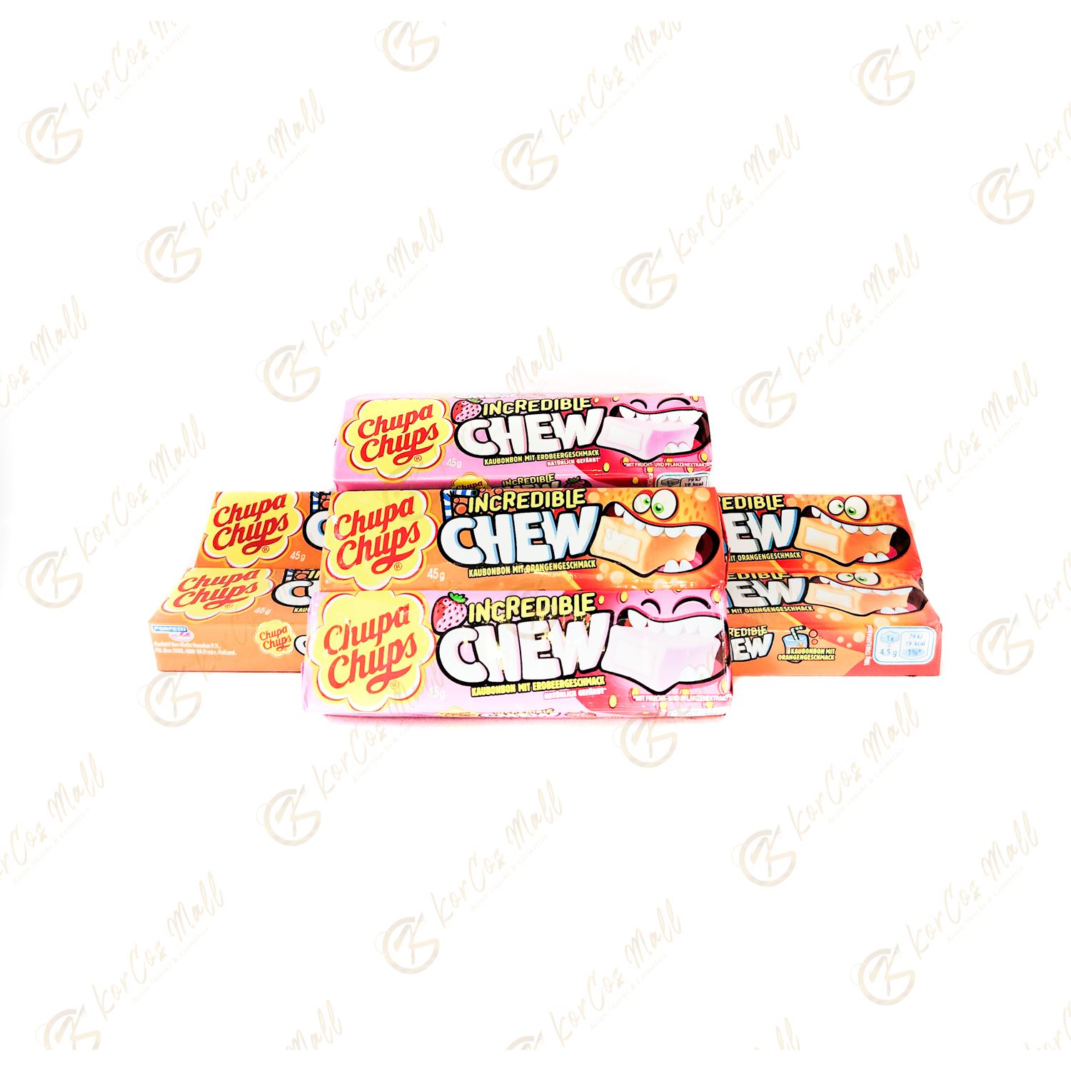 Chupa Chups Incredible Chew : Le chewing-gum qui surprend !