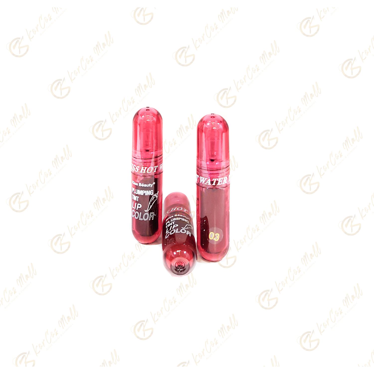 KISS BEAUTY Gloss Teinté Volumateur : Hydratation et Couleur Longue Tenue