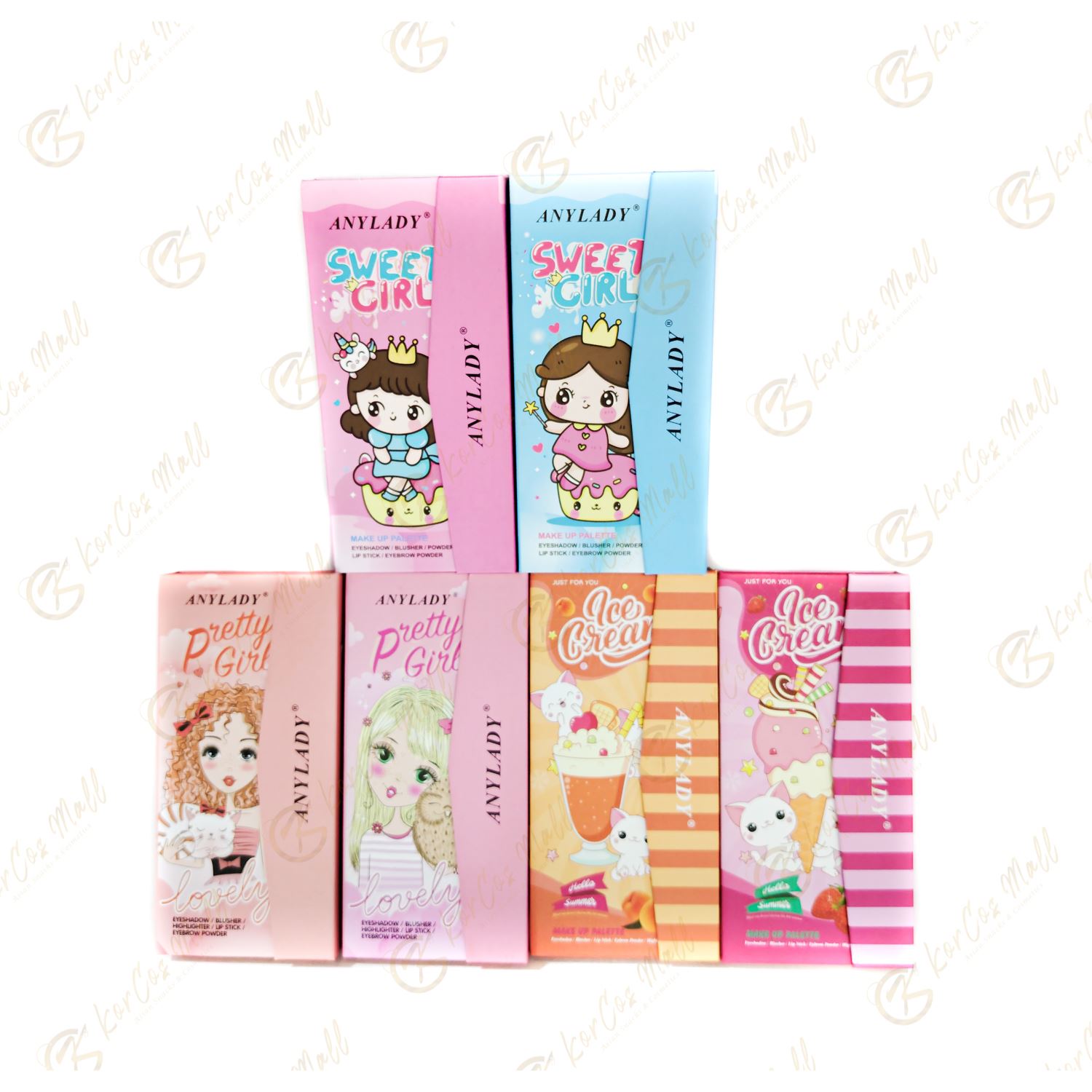 Palette Sweet Girl AnyLady : Sublimez votre beauté au quotidien