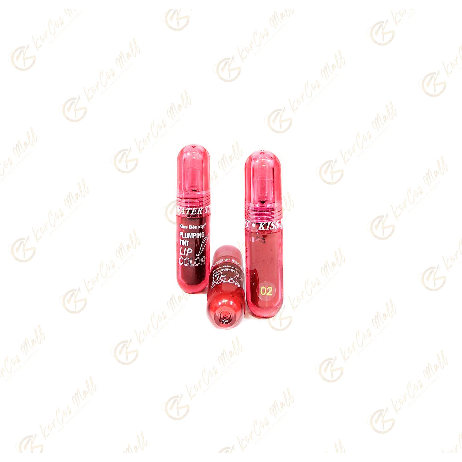 KISS BEAUTY Gloss Teinté Volumateur : Hydratation et Couleur Longue Tenue